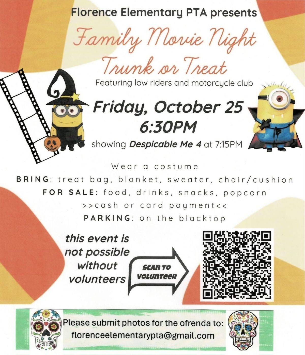 PTA Movie Night ft. Trunk or Treat