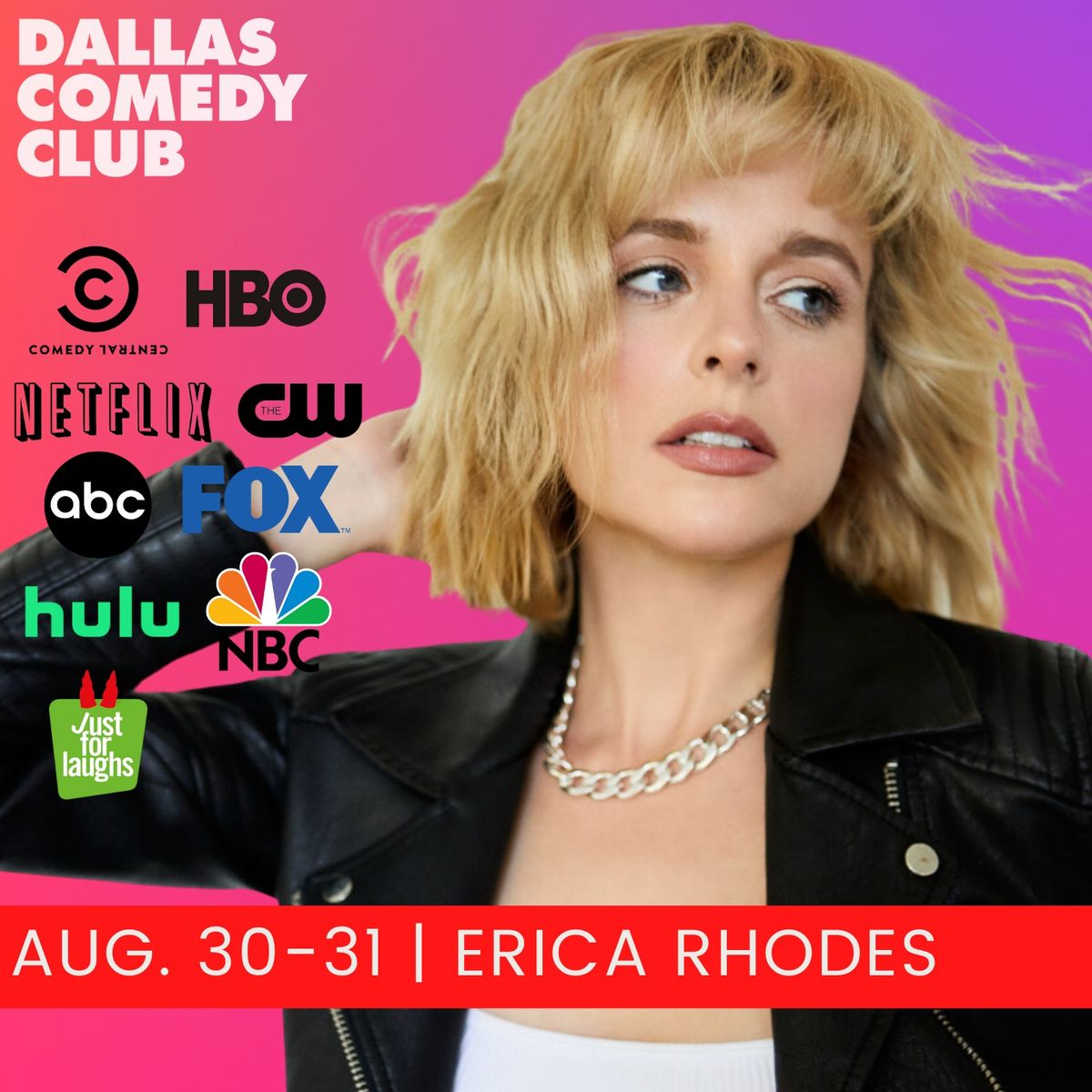 Dallas Comedy Club Presents: Erica Rhodes