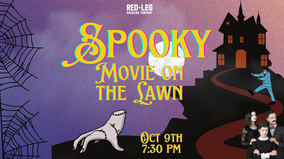 Spooky Movie on the Lawn - October 9th