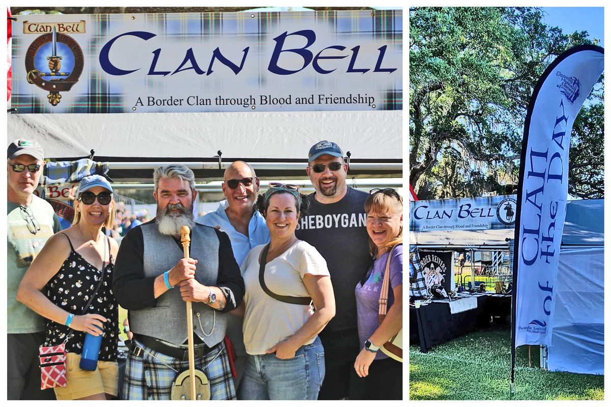 CBNA tent at Dunedin Highland Games