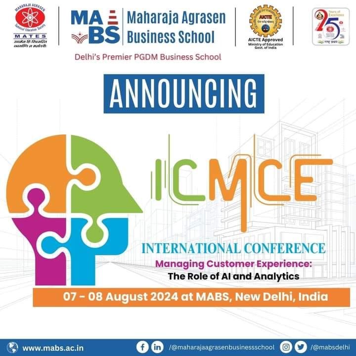 International Conference on Managing Customer Experience: The role of Al and Analytics