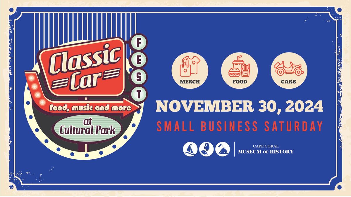 Small Business Saturday - Classic Car Fest