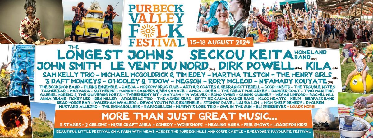 Purbeck Valley Folk Festival 2024