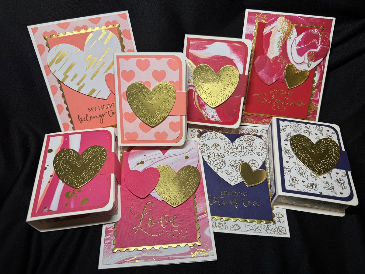 Valentine\u2019s Card & Treat Box Class