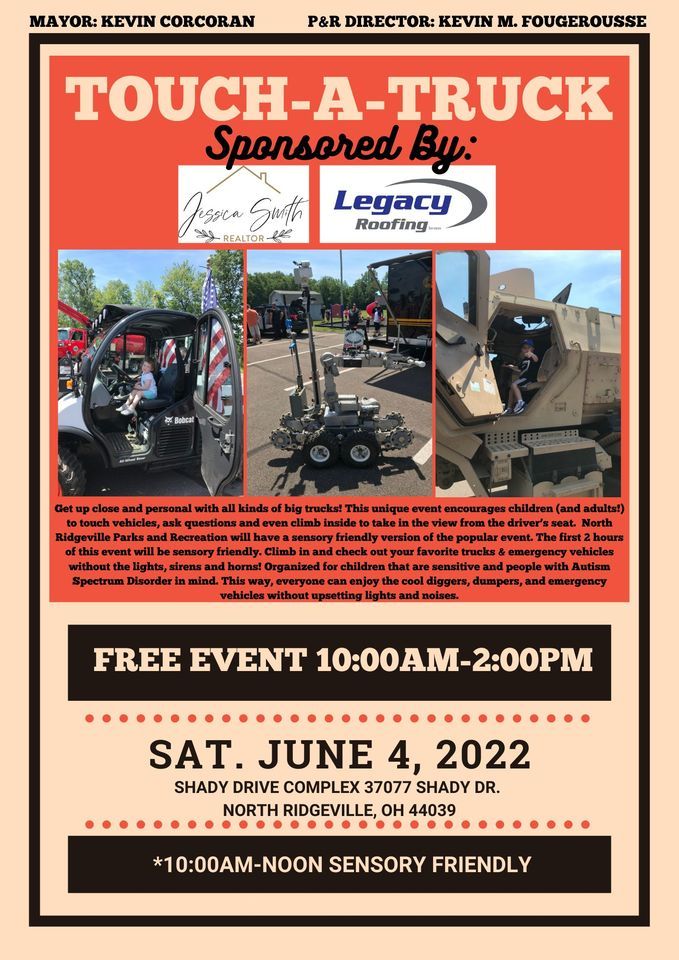 TouchATruck 2022 Sponsored By Legacy Roofing & Keller Williams