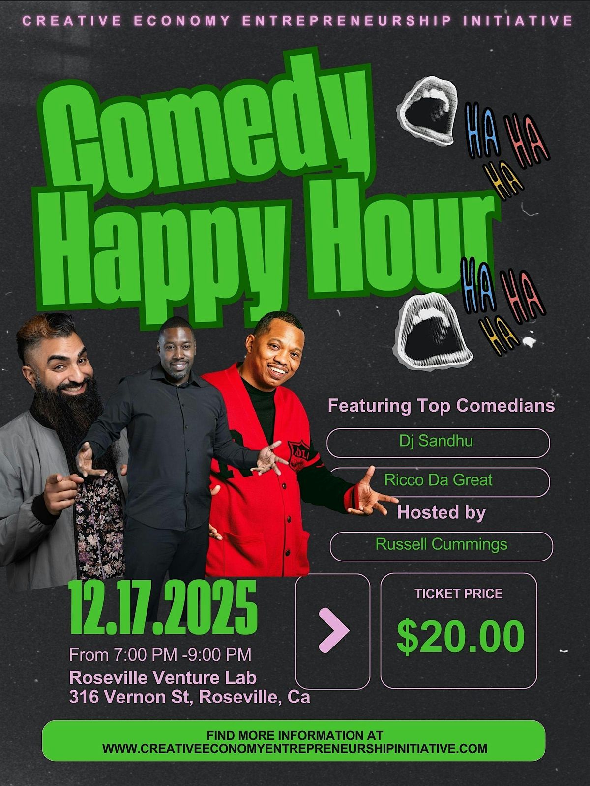 Comedy Happy Hour with Russell Cummings