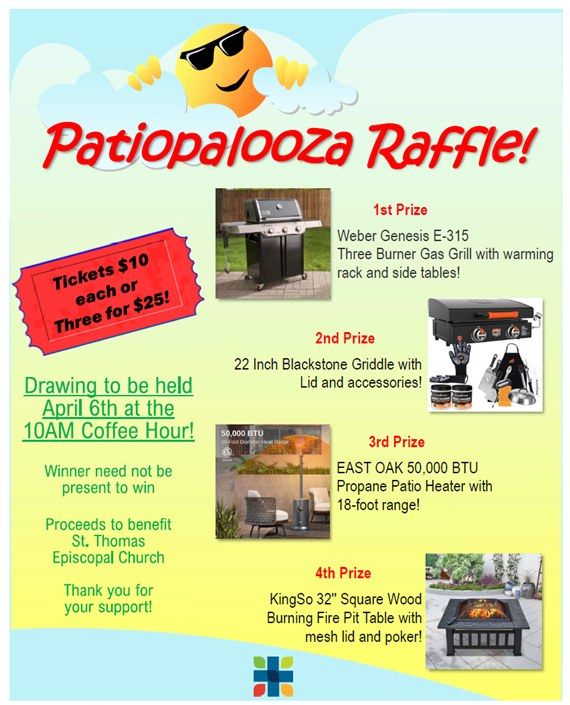 Patiopalooza Raffle