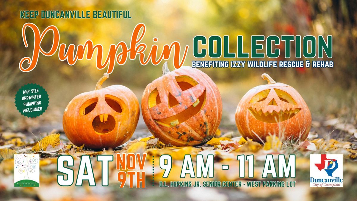 Keep Duncanville Beautiful Pumpkin Collection