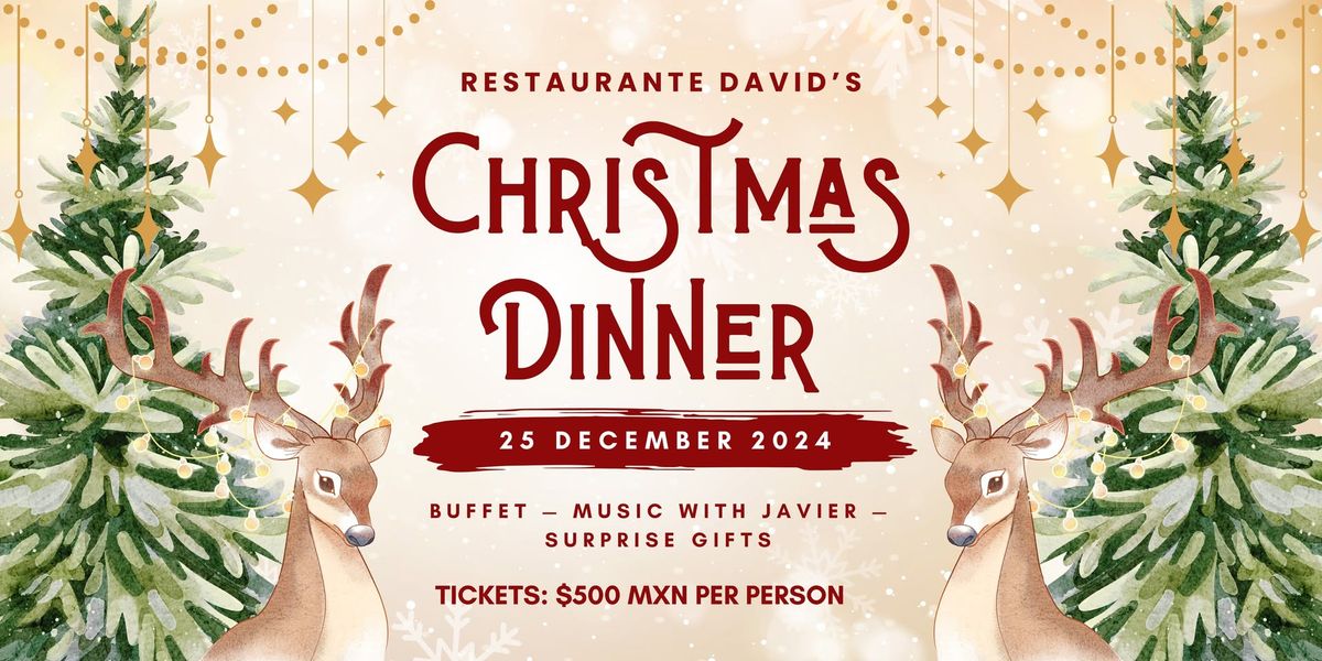 Christmas Dinner Buffet Dec 25