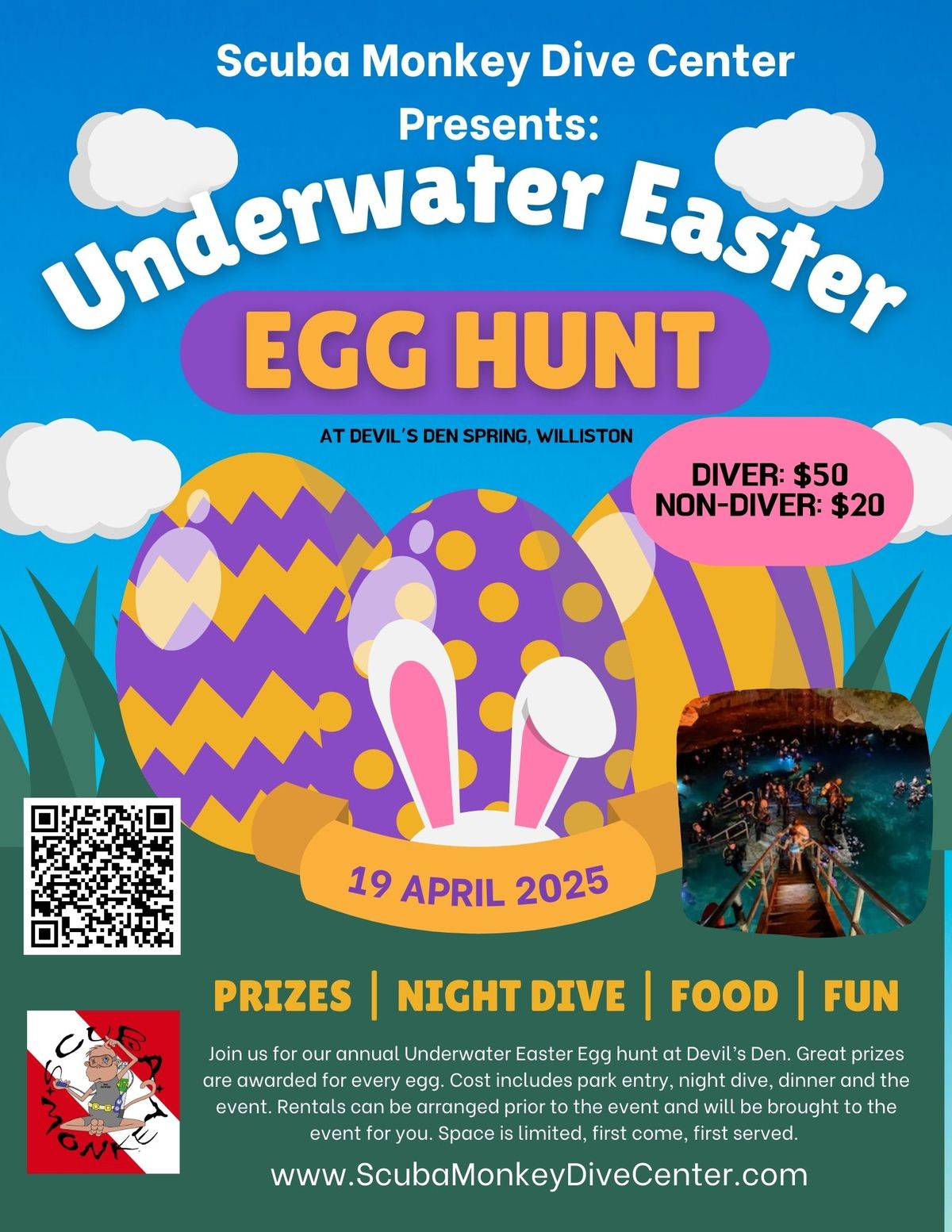 Annual Underwater Easter Egg Hunt & BBQ