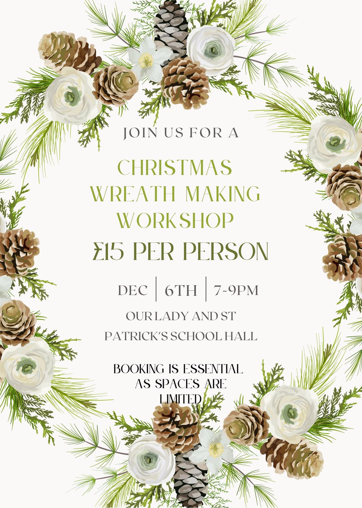 Christmas Wreath Making Workshop