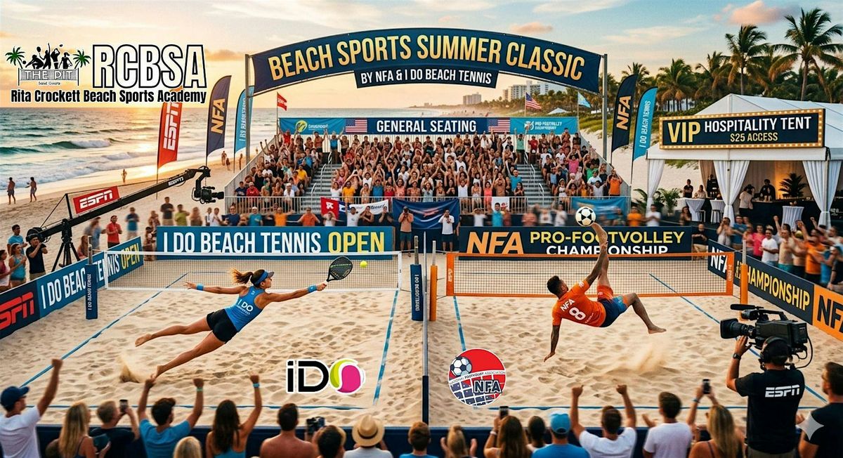 RCBSA Presents: The Pro Beach Sports Summer Classic