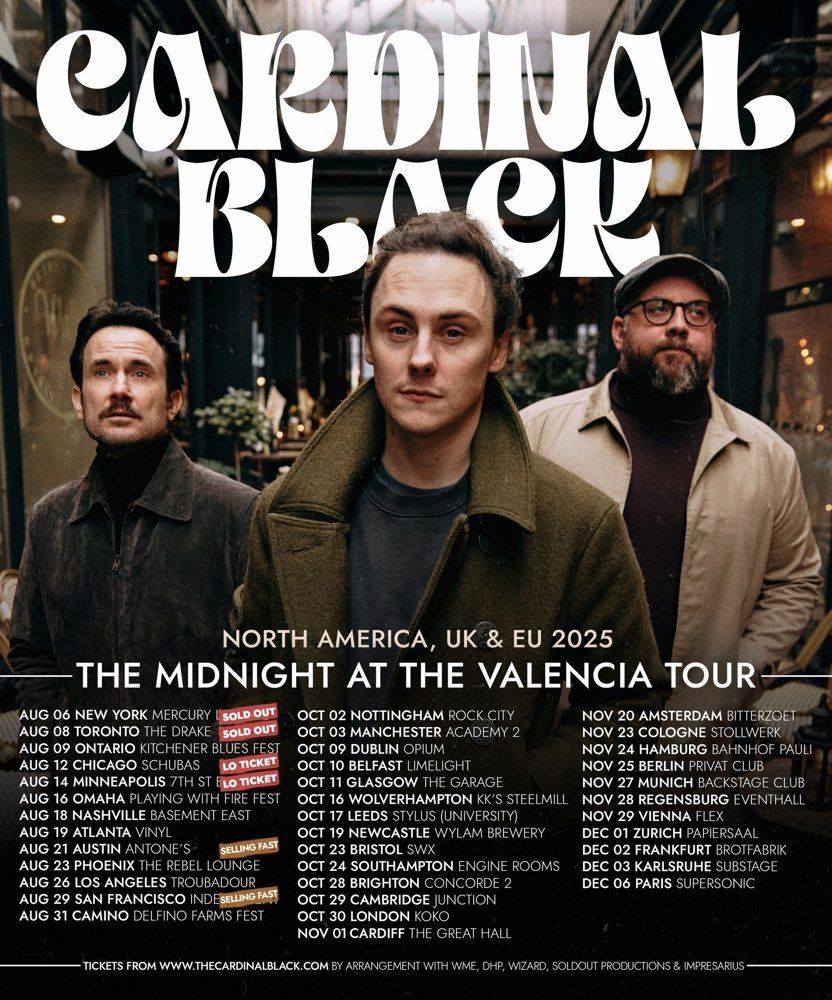 Cardinal Black Cardiff Tickets