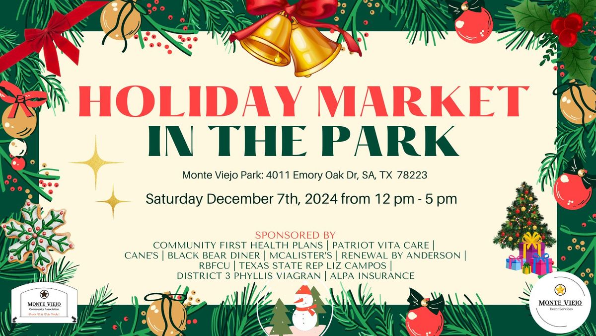 Holiday Market in the Park