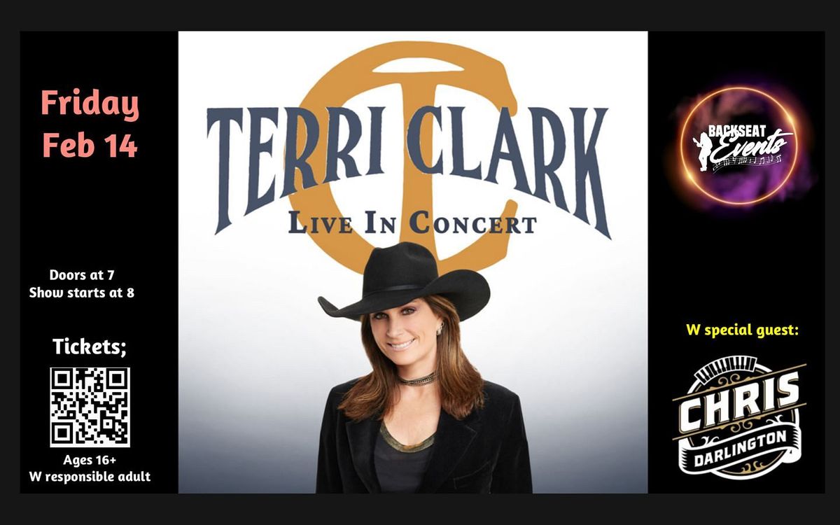 Terri Clark comes to Backseat Events!