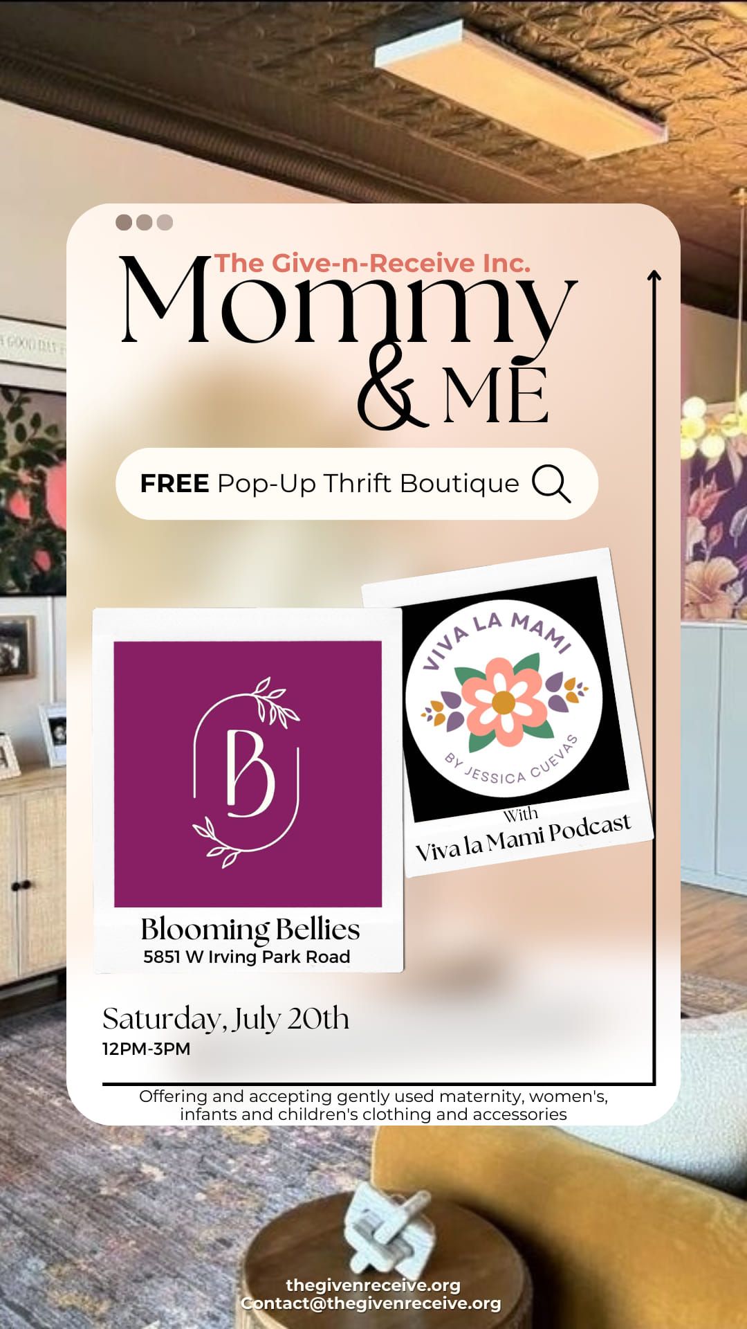 Mommy & Me: FREE Gently Used Clothing Pop-up Boutique