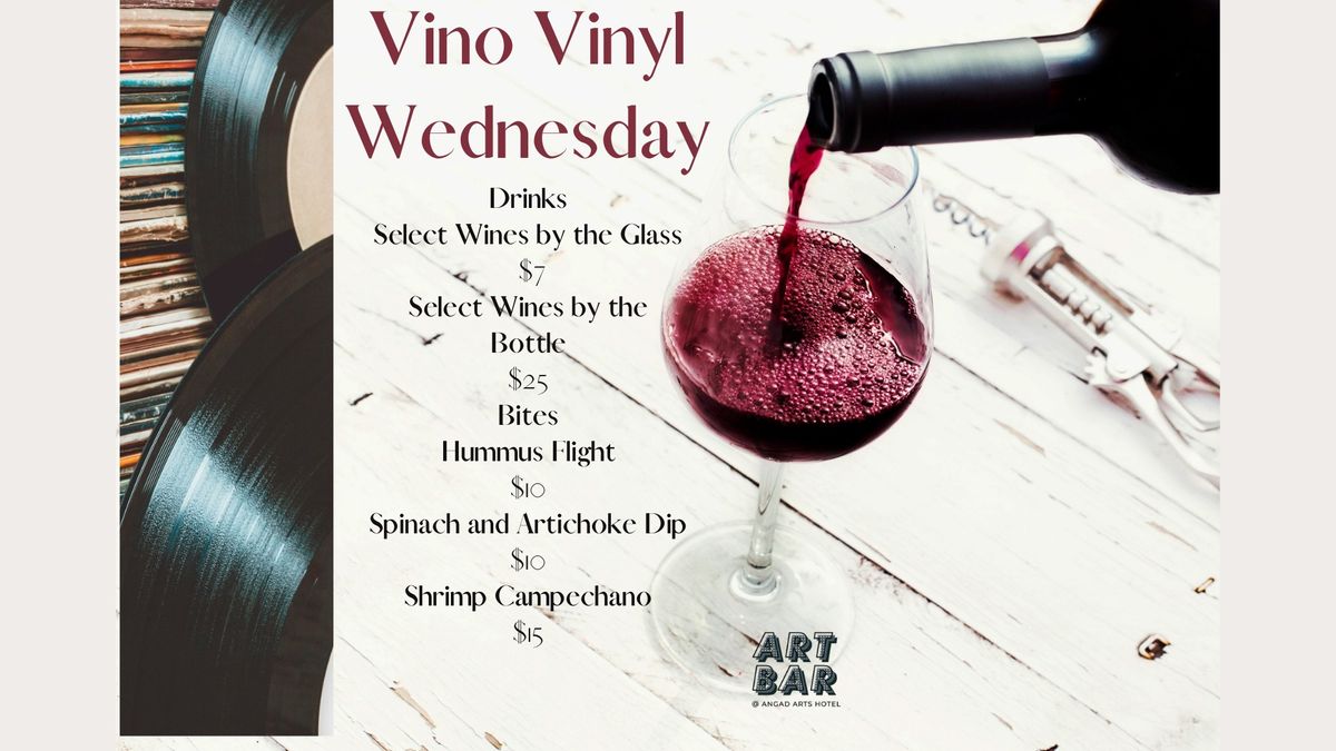 Vino and Vinyl Night
