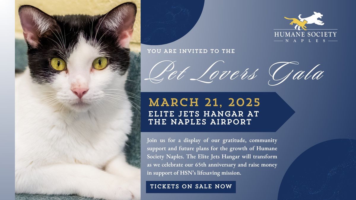 Humane Society Naples Pet Lovers Gala