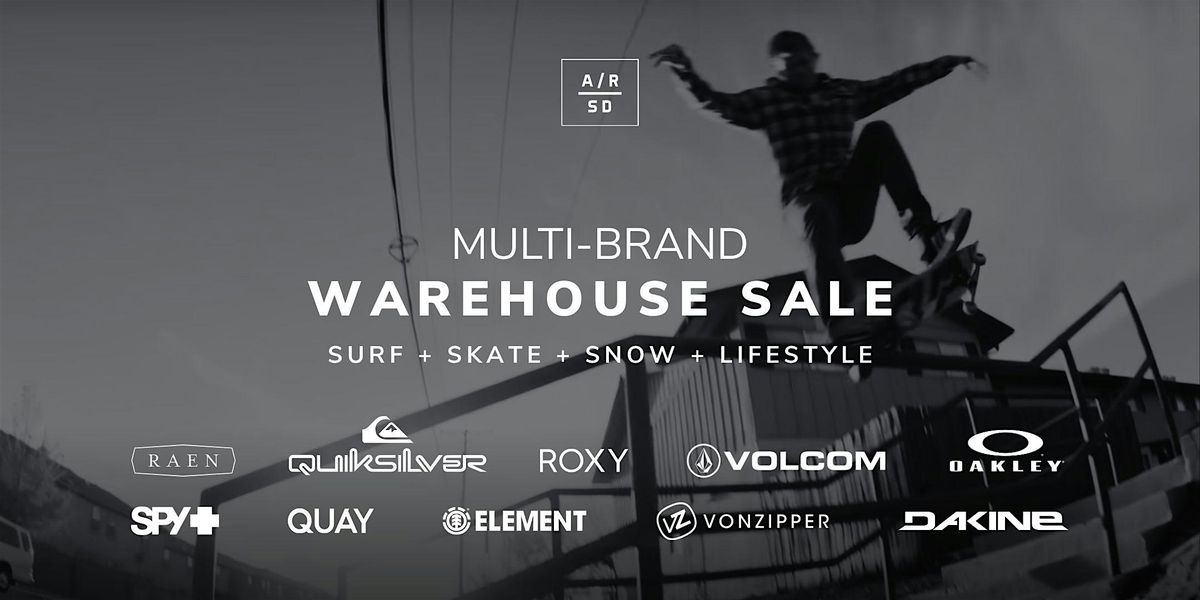 Multi-Brand Warehouse Sale - Carlsbad, CA