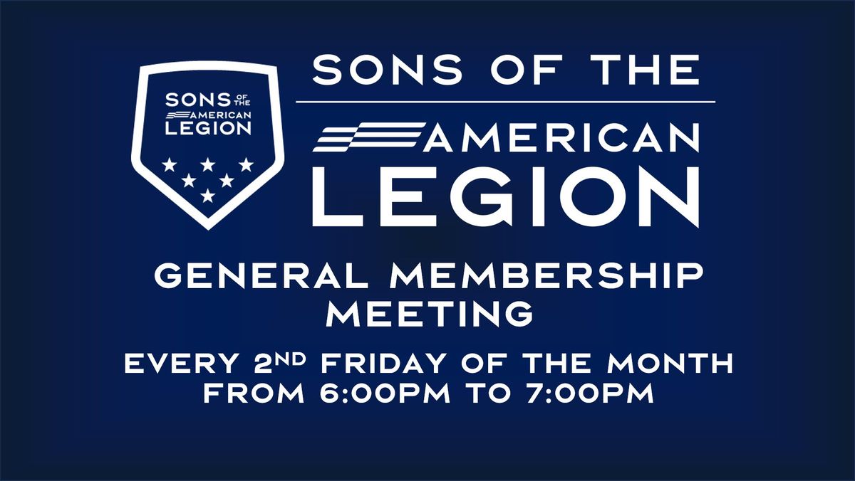 SAL Squadron 58 - General Membership Meeting