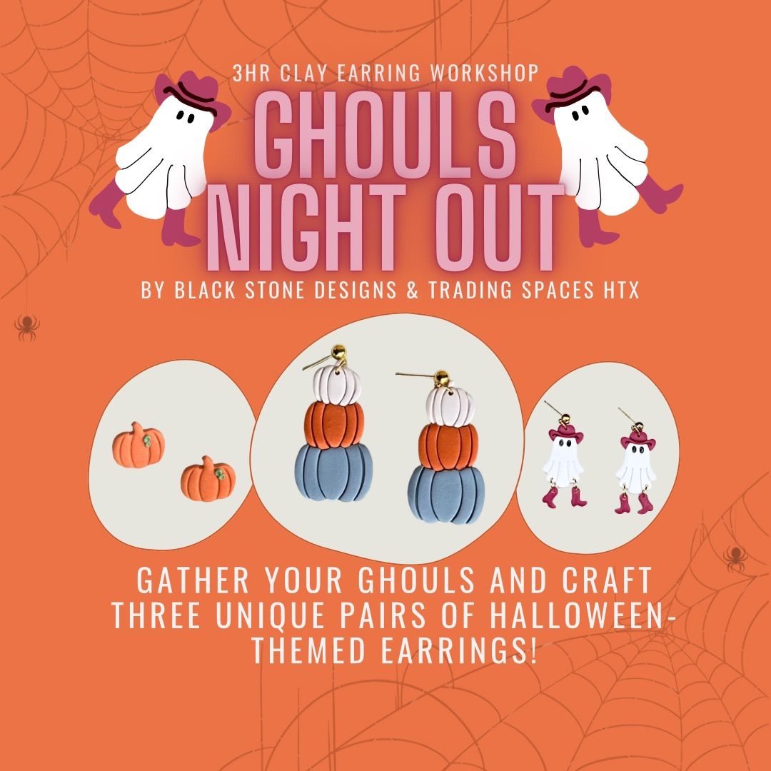 Ghouls Night Out Earring Workshop