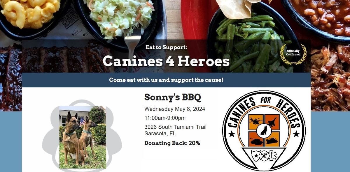 Eat To Support Canines For Heroes