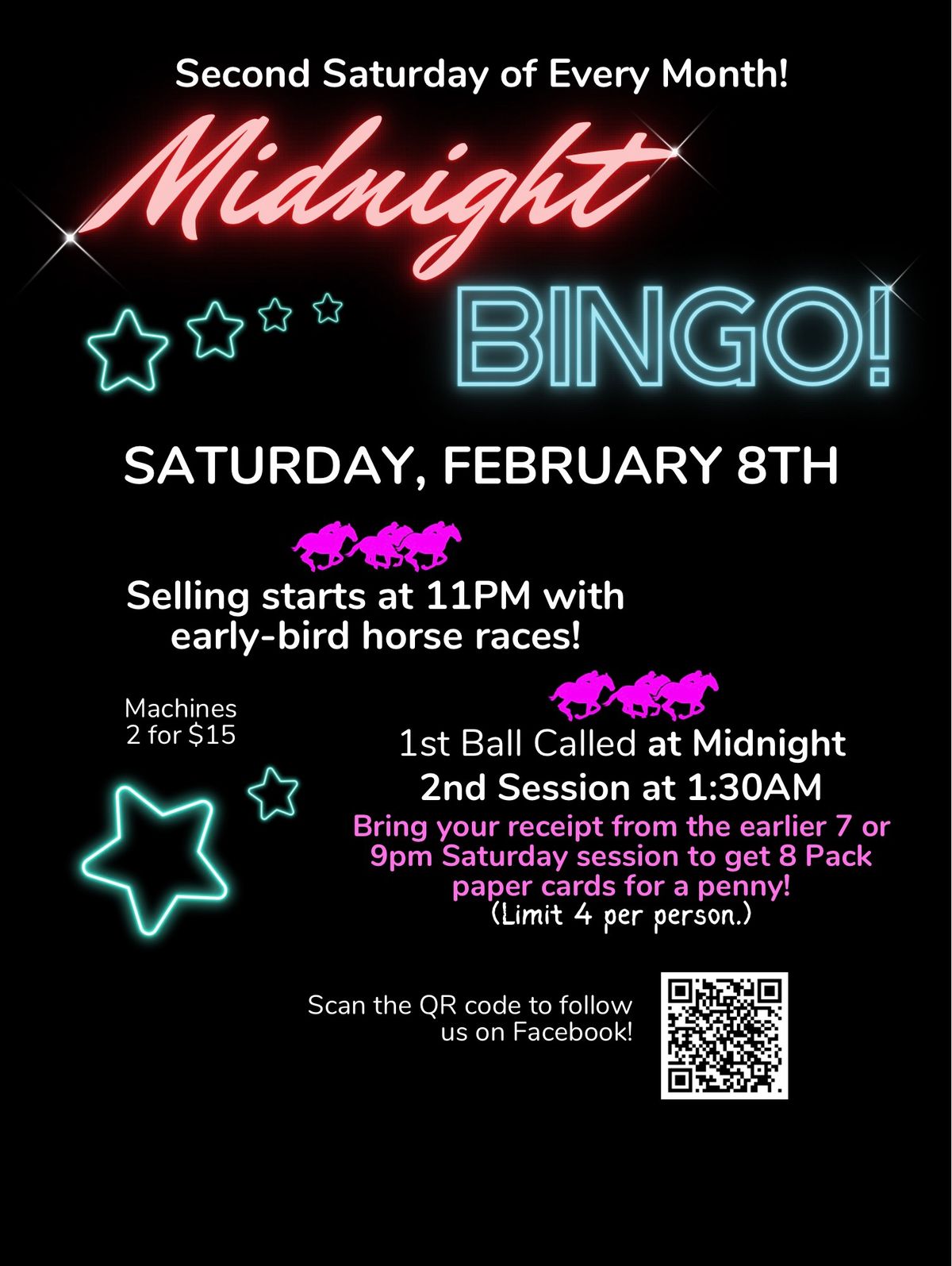 VFW Midnight Bingo