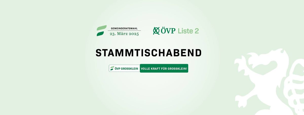 Stammtischabend f\u00fcr Nestelberg und Nestelbach