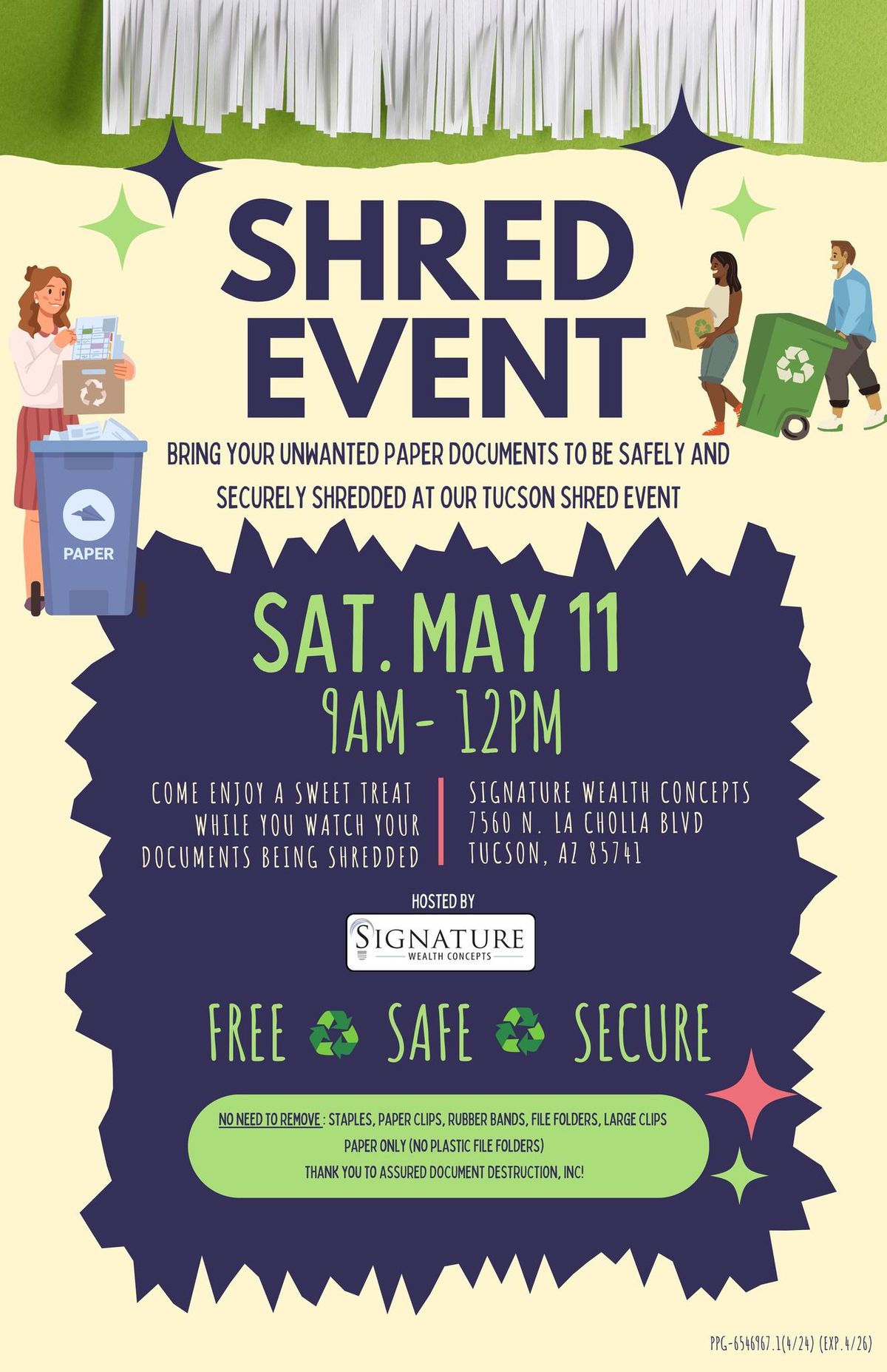 Tucson Shred Event 