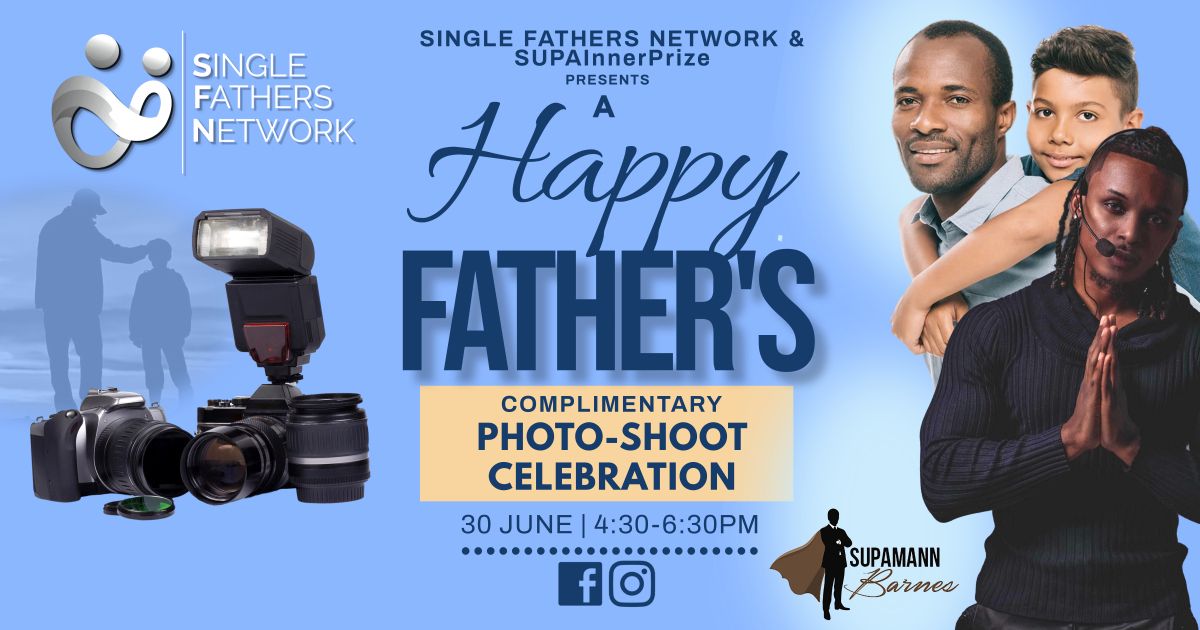 A Fatherhood Celebration: Complimentary Photo-Shoot Celebration for Single Fathers