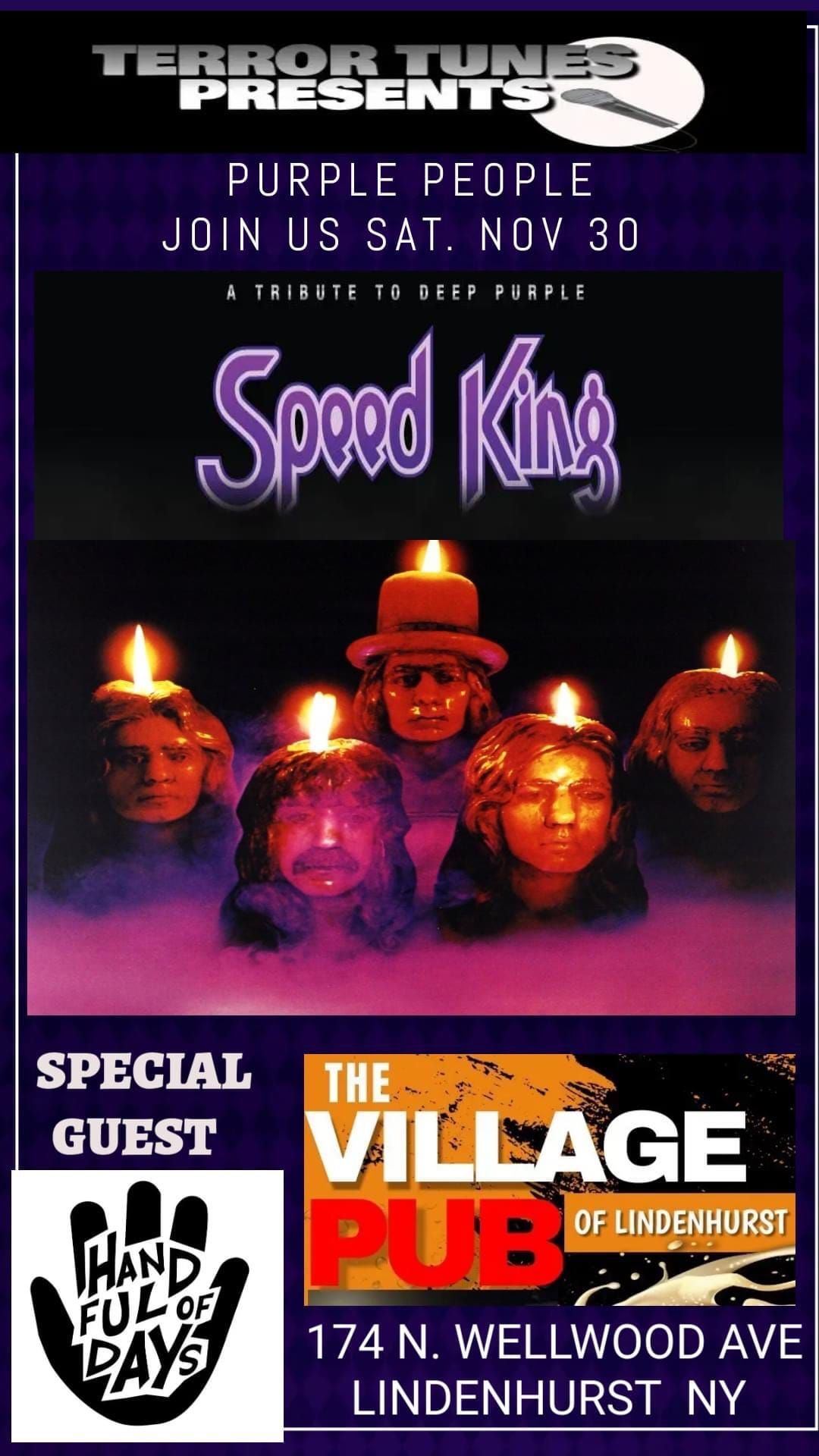 Speed King NY + Handful of Days live at Village Pub Lindenhurst 