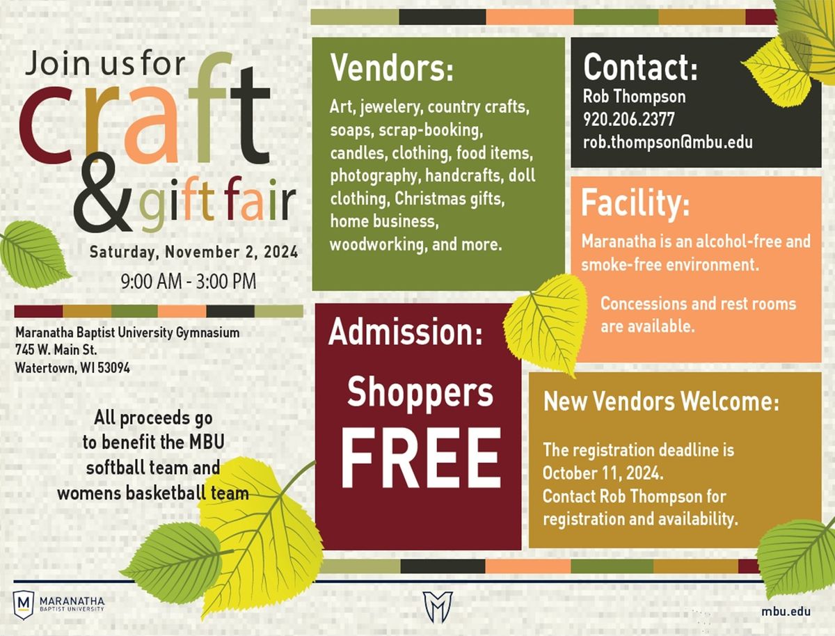 2024 Craft & Gift Fair