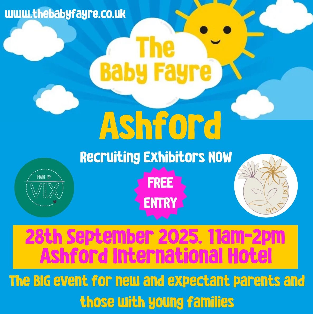 The Baby Fayre Ashford  *Book tickets via Eventbrite*