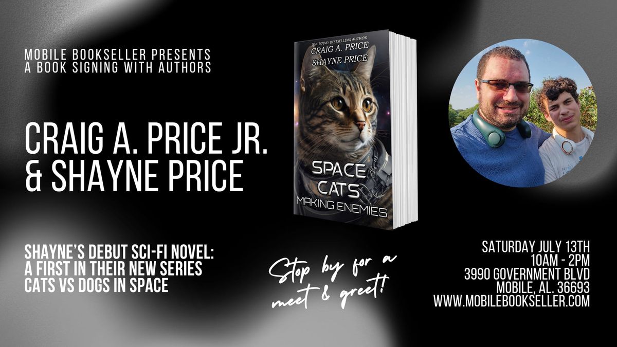Craig A. Price Jr. & Shayne Price Book Signing