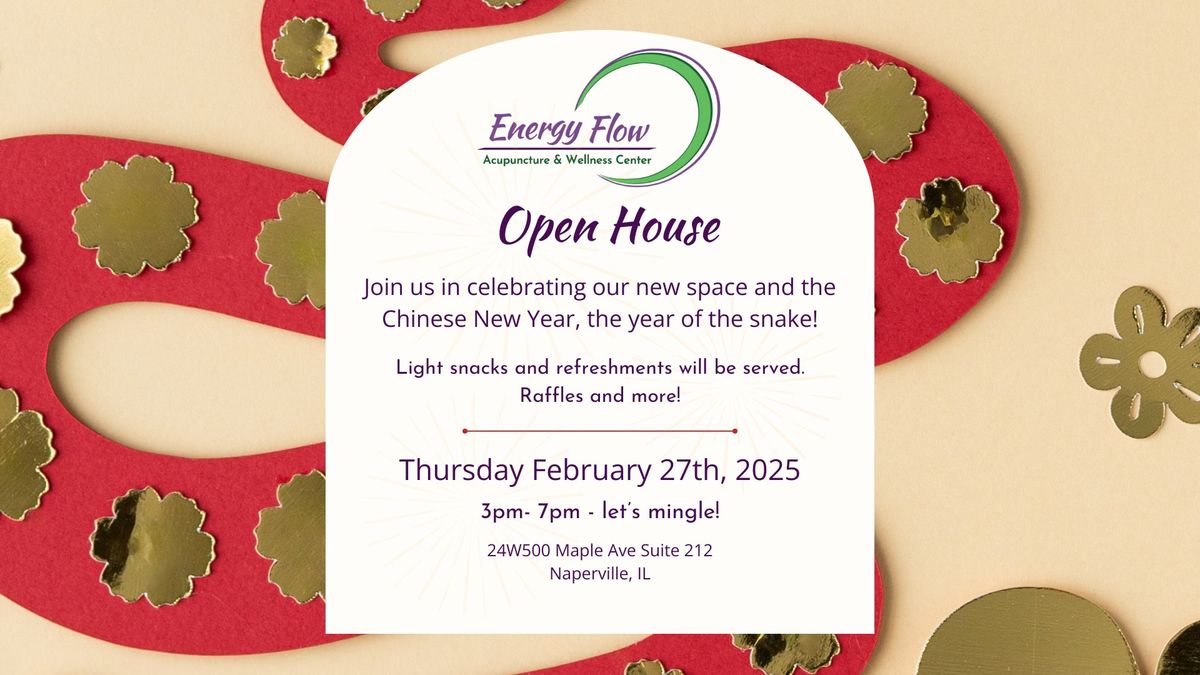 Energy Flow Acupuncture & Wellness Center Open House