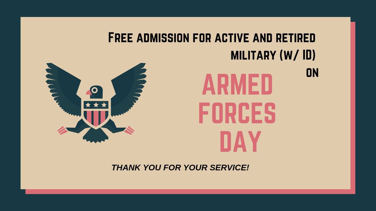 Free Admission for Military on Armed Forces Day at the St. Mary's County Museums