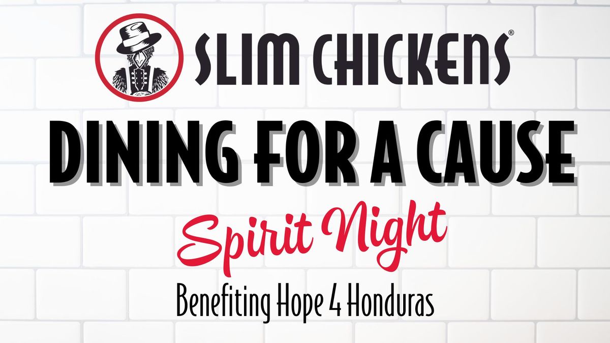 Spirit Night benefiting Hope 4 Honduras