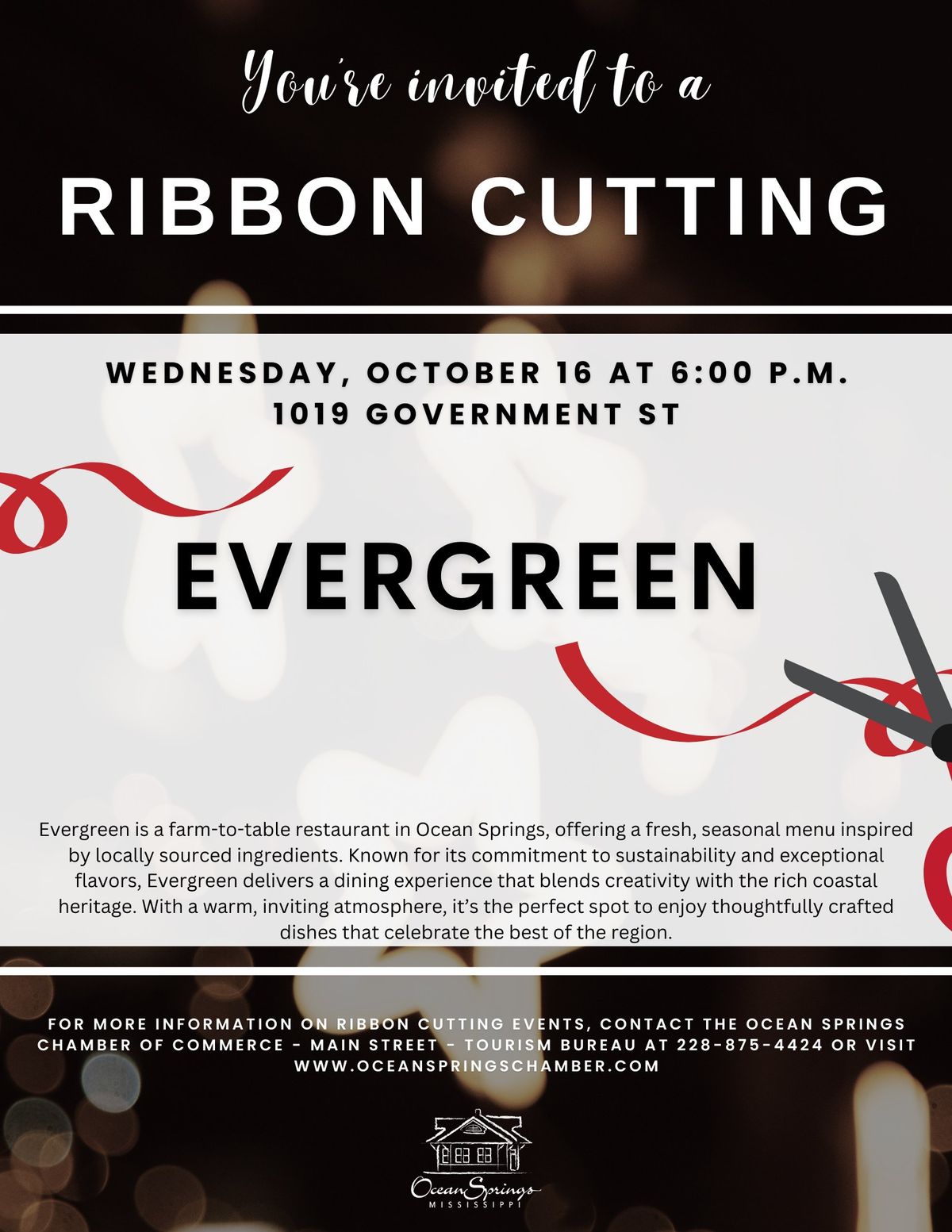 Ribbon Cutting - Evergreen