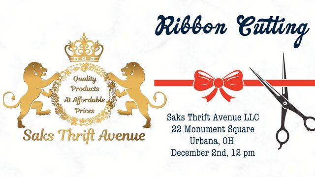 Saks Thrift Avenue LLC Ribbon Cutting Ceremony