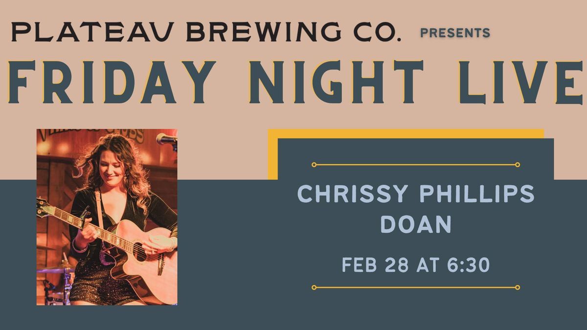 Friday Night Live at the Taproom: Chrissy Phillips Doan