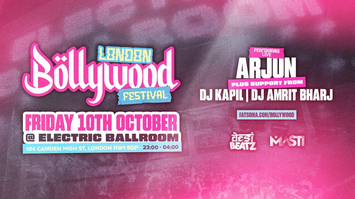 LONDON BOLLYWOOD FESTIVAL | 10.10.25 | Ft. ARJUN Live!