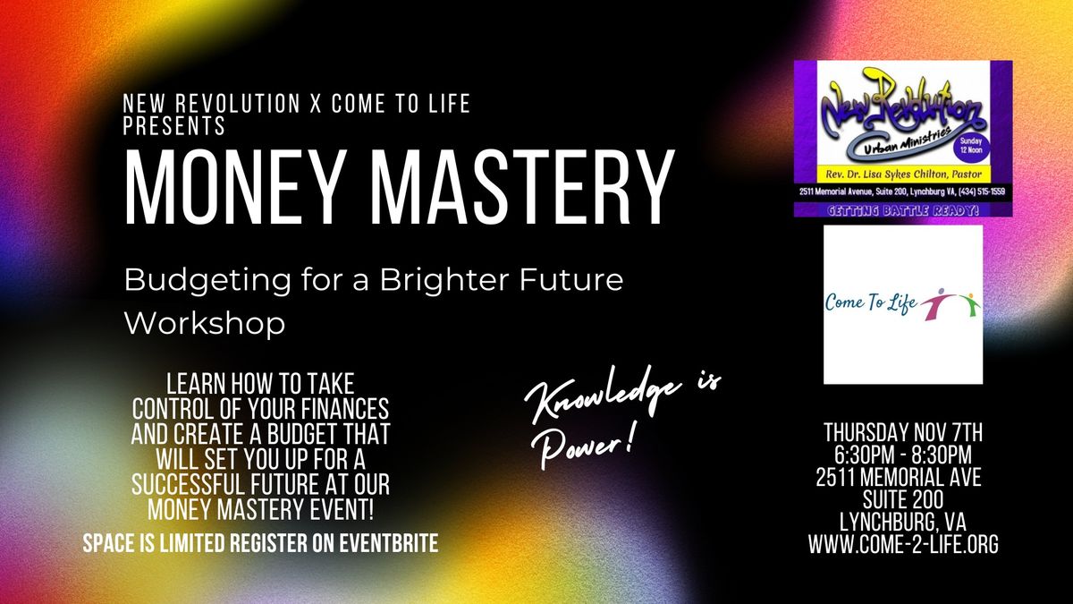 Money Mastery: Budgeting for a Brighter Future Workshop 2