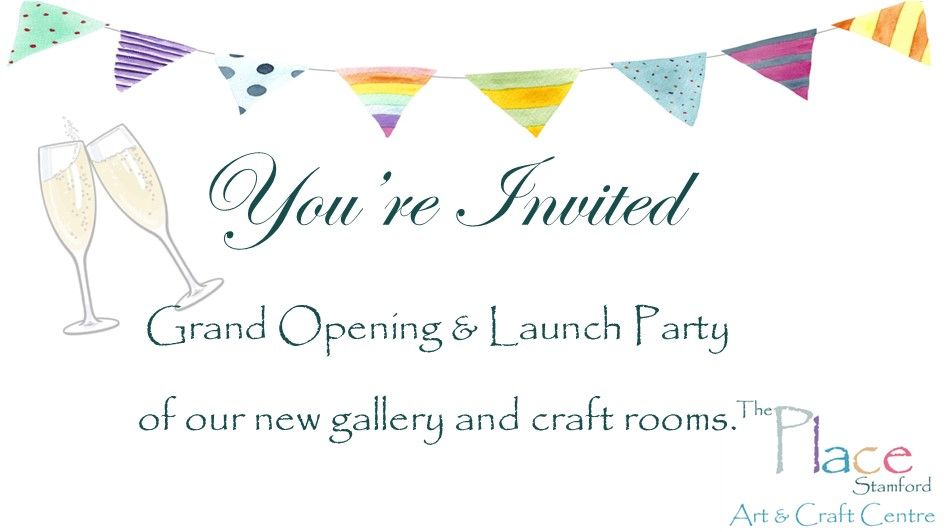 Grand Opening & Launch Party - Upstairs gallery and craft rooms