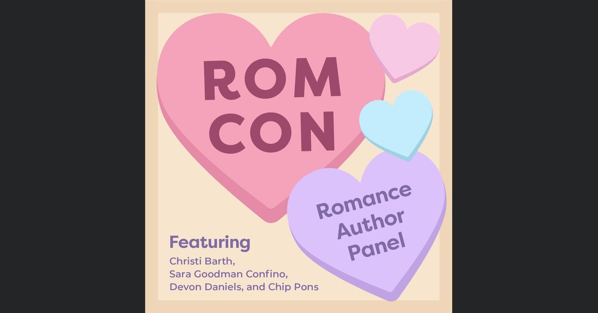 Rom Con: Romance Author Panel