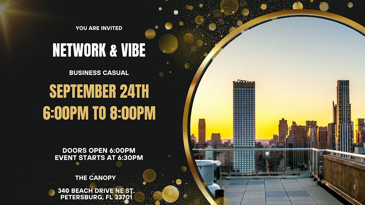 Speed Networking Event - Network and Vibe