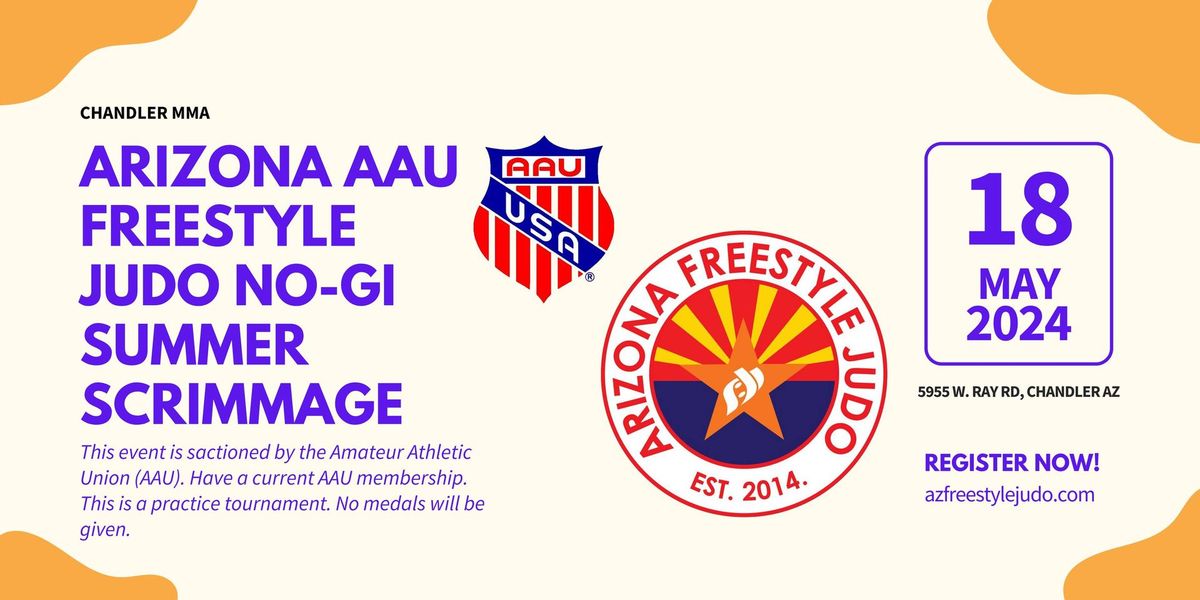 Arizona AAU Freestyle Judo No-Gi Summer Scrimmage