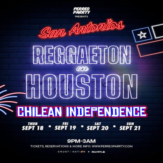 Chilean Independence Day Weekend - Reggaeton on Houston NYC