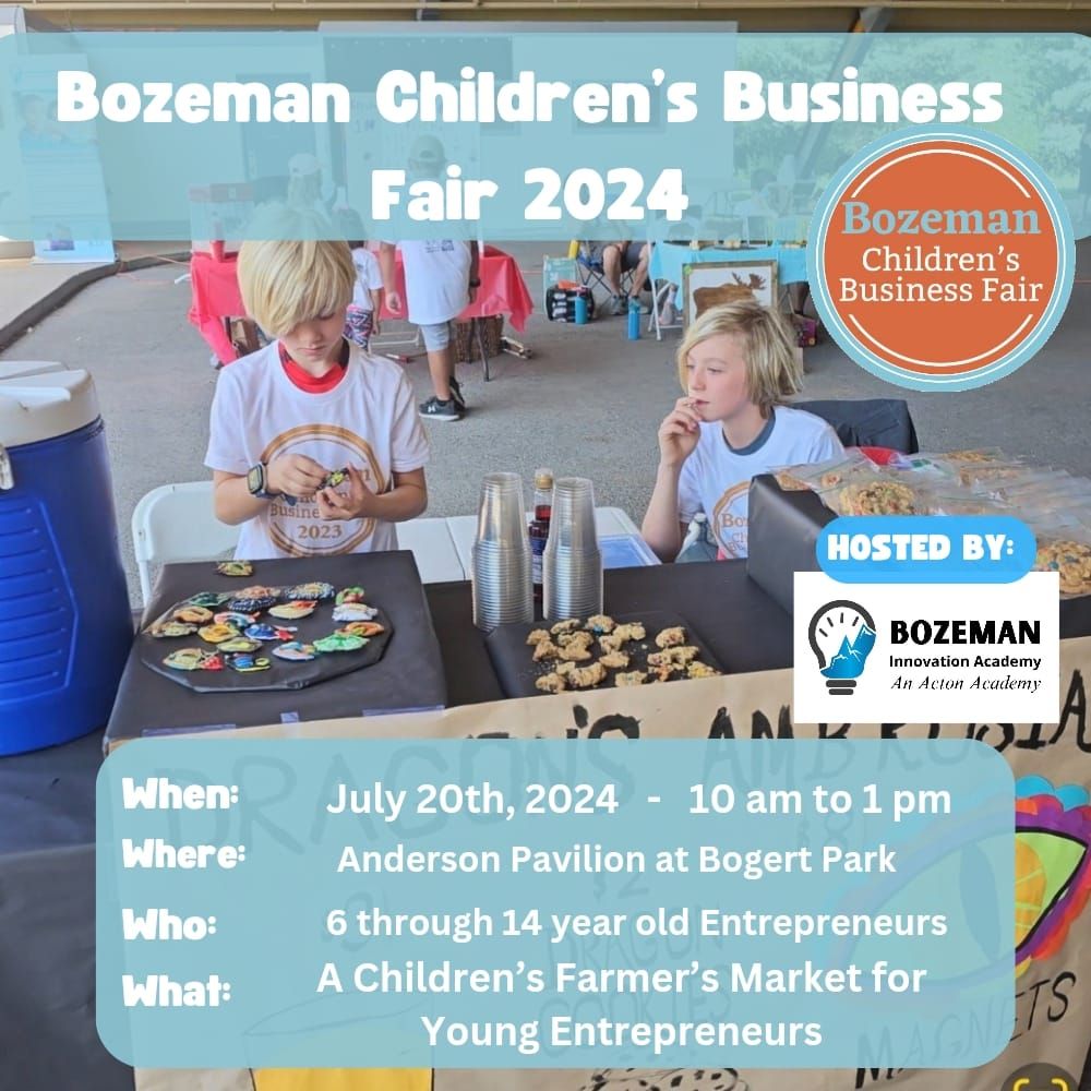 Bozeman Children's Business Fair