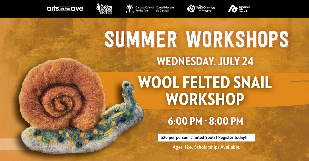 Wool Felting Workshop with Elvira Falconer