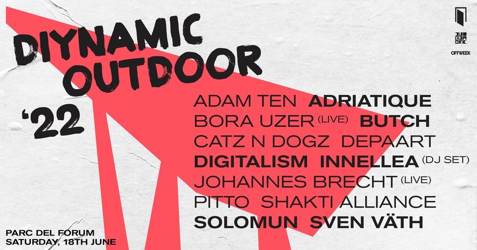 Diynamic Outdoor Barcelona - OffWeek Festival 2022